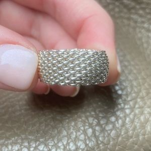 Tiffany’s Mesh Ring